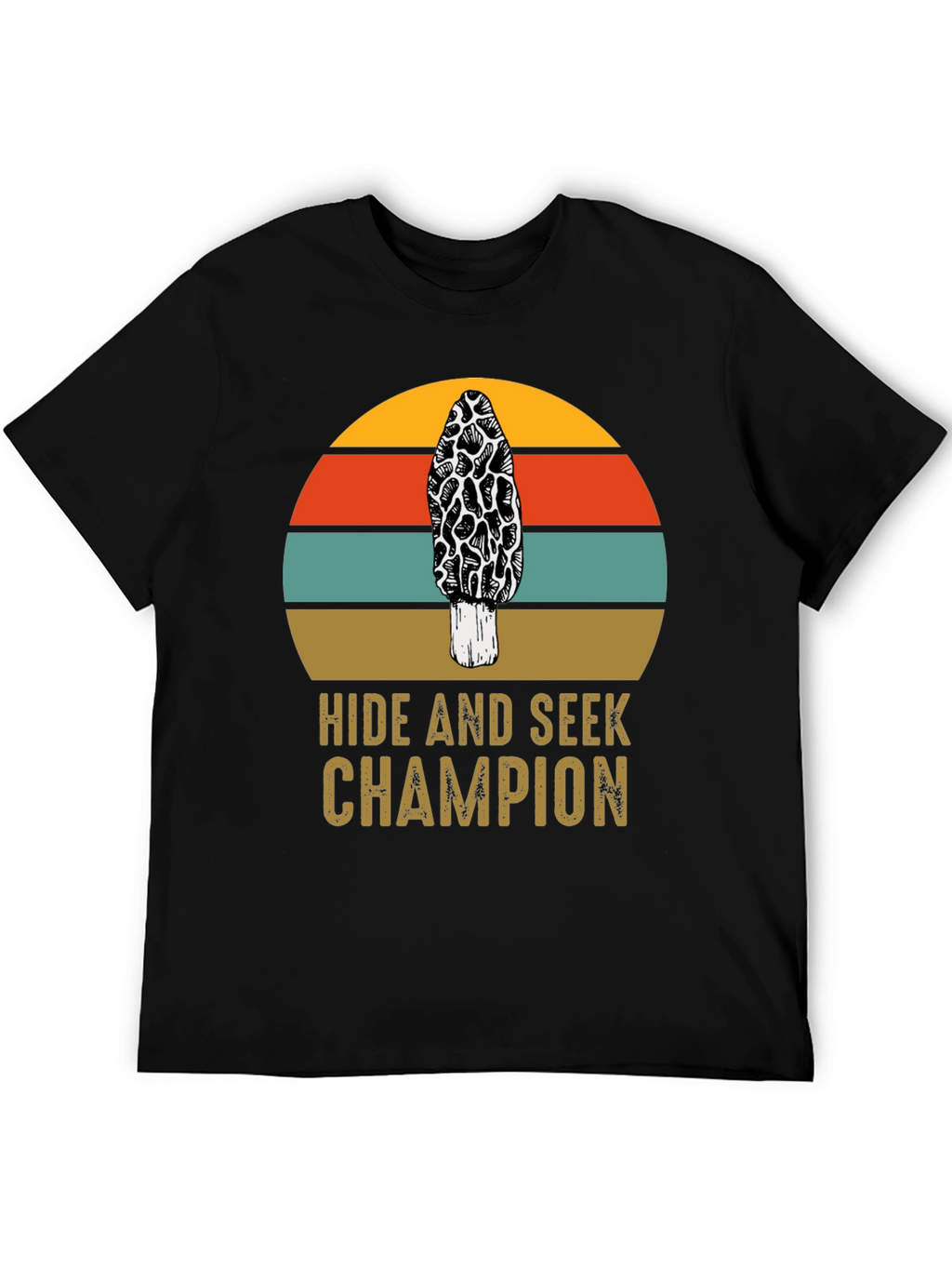 Hide and Seek Champion Morel Mushroom Graphic Tee