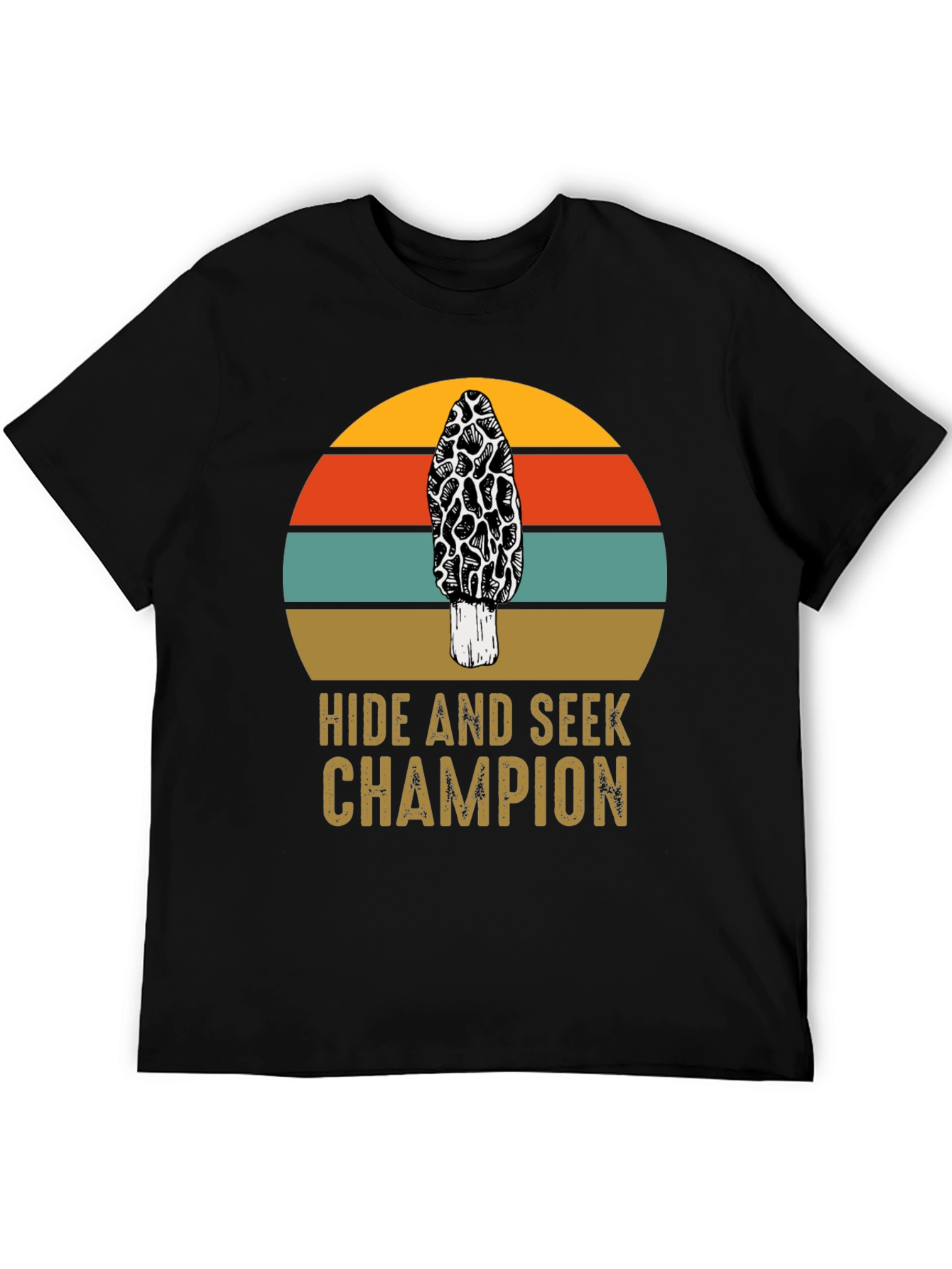 Hide and Seek Champion Morel Mushroom Graphic Tee