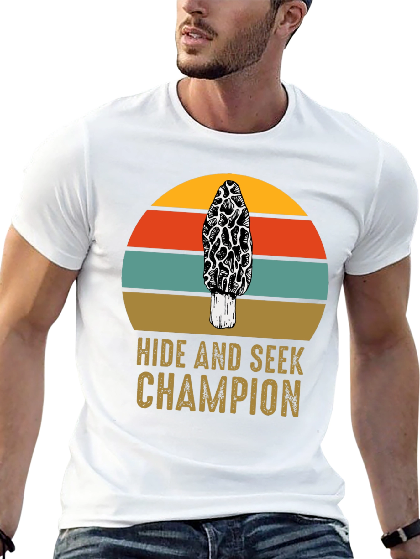 Hide and Seek Champion Morel Mushroom Graphic Tee