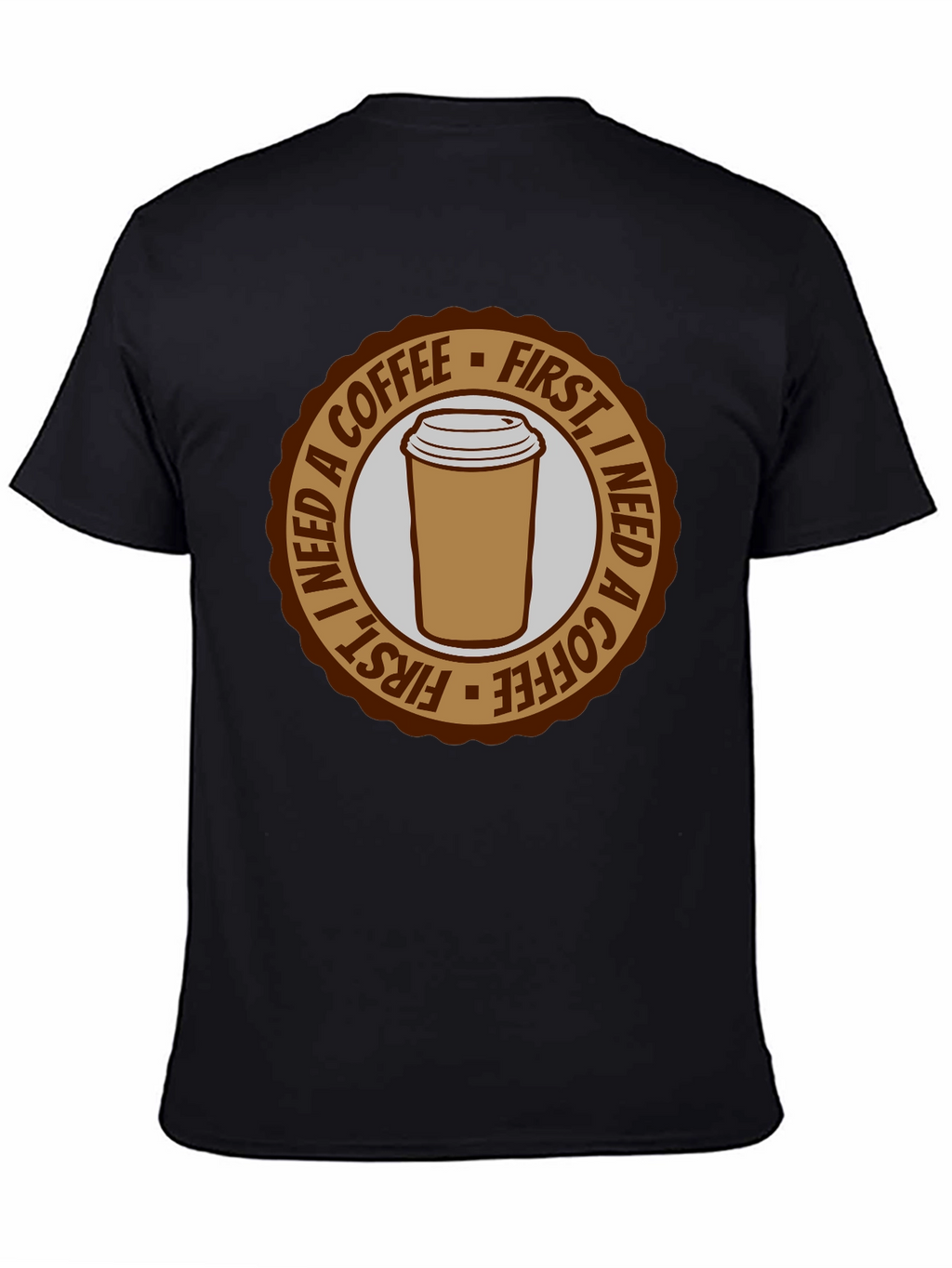 Coffee First T-Shirt - Unisex Graphic Tee