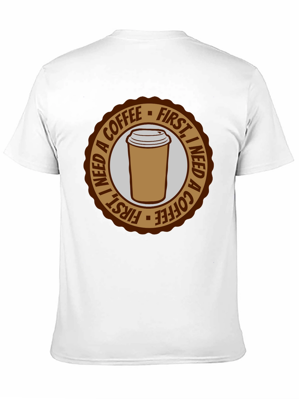 Coffee First T-Shirt - Unisex Graphic Tee