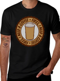 Coffee First T-Shirt - Unisex Graphic Tee