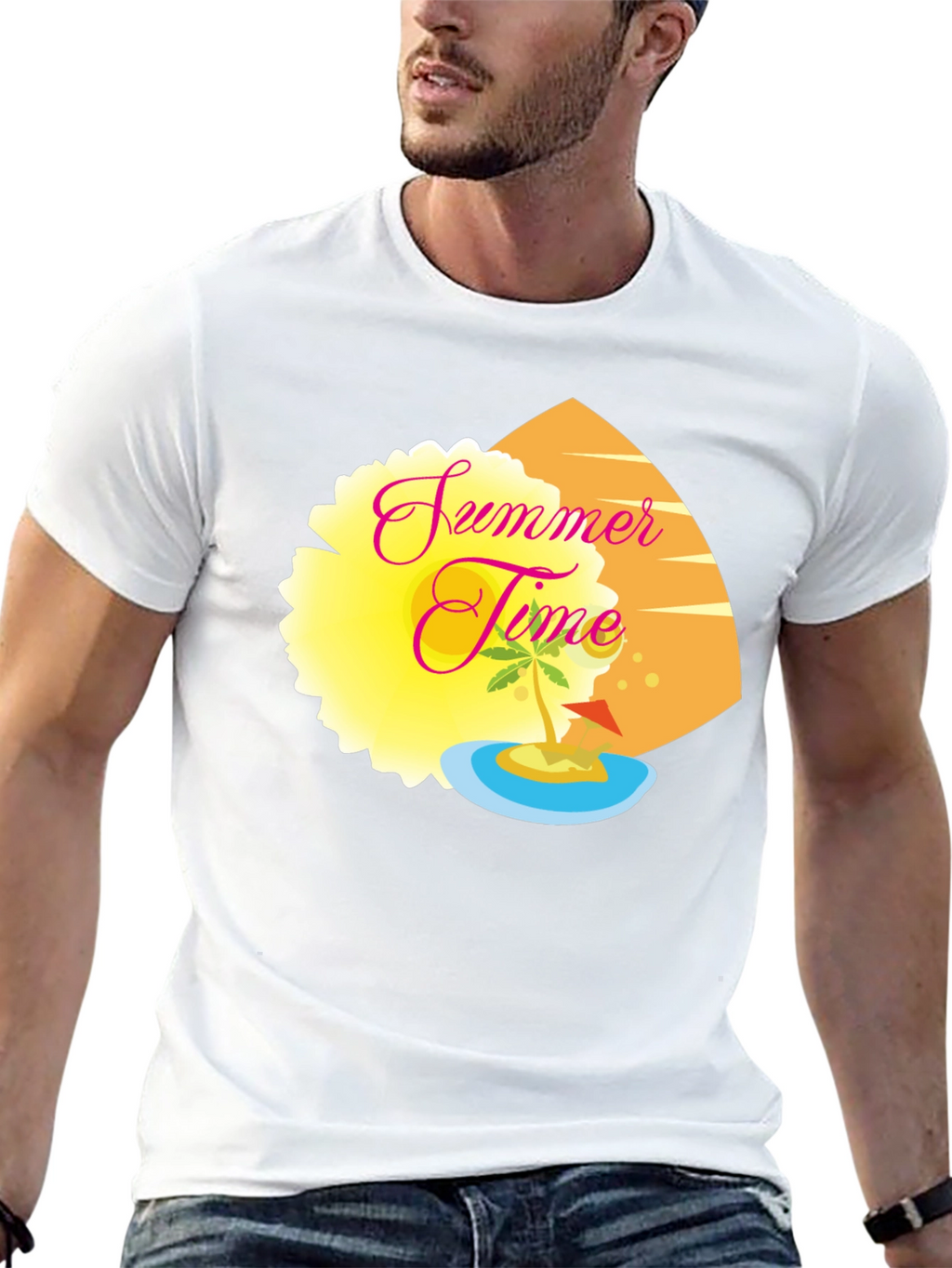 Summer Time Graphic T-Shirt