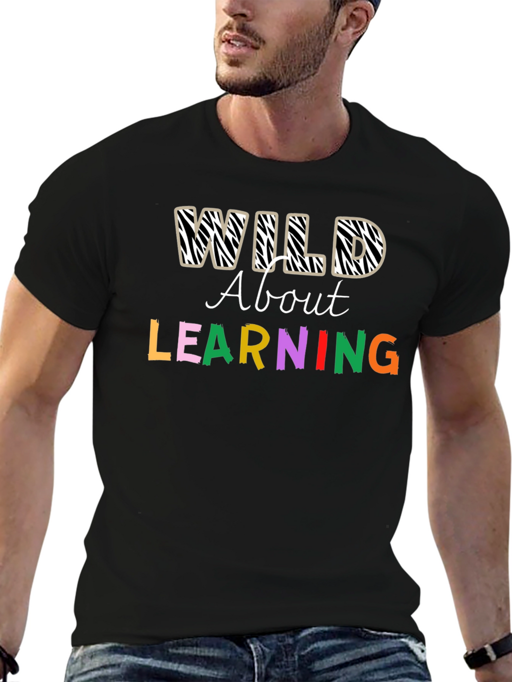 Wild About Learning Graphic T-Shirt