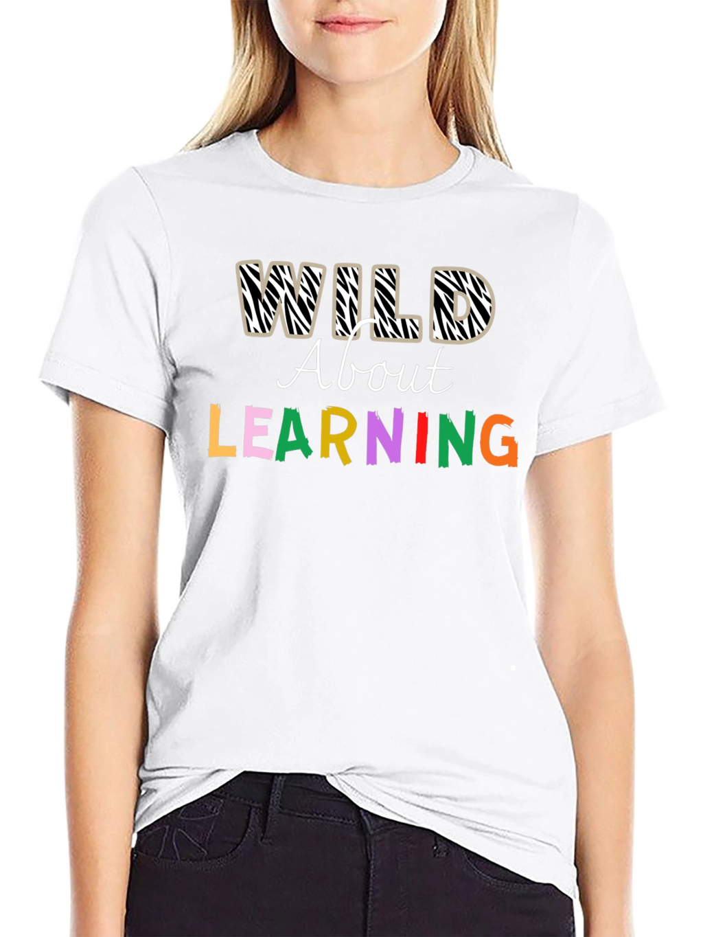 Wild About Learning Graphic T-Shirt