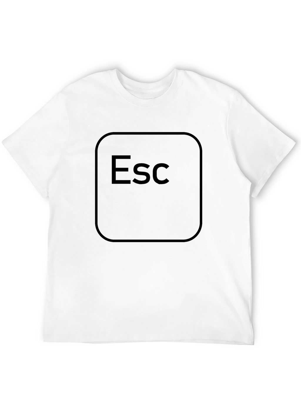 Escape Key T-Shirt - Geeky Gamer Style