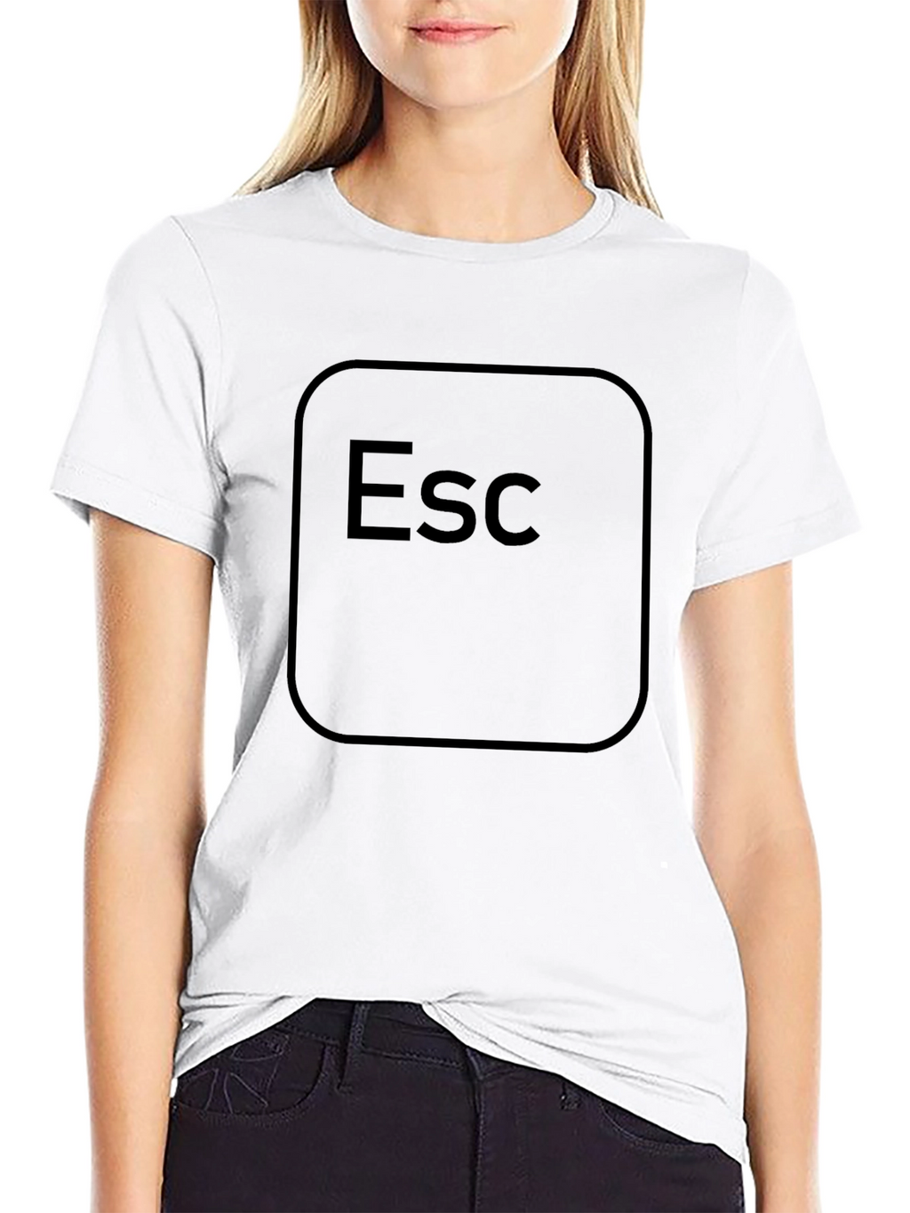 Escape Key T-Shirt - Geeky Gamer Style