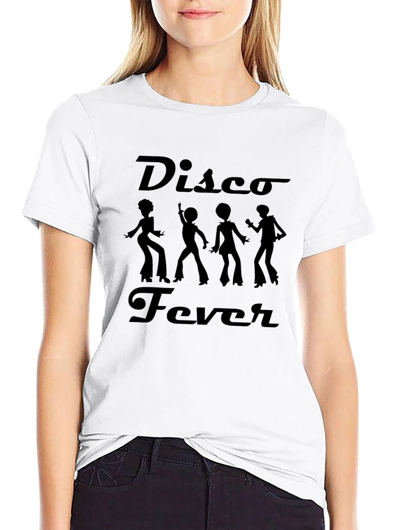 Disco Fever Black T-Shirt