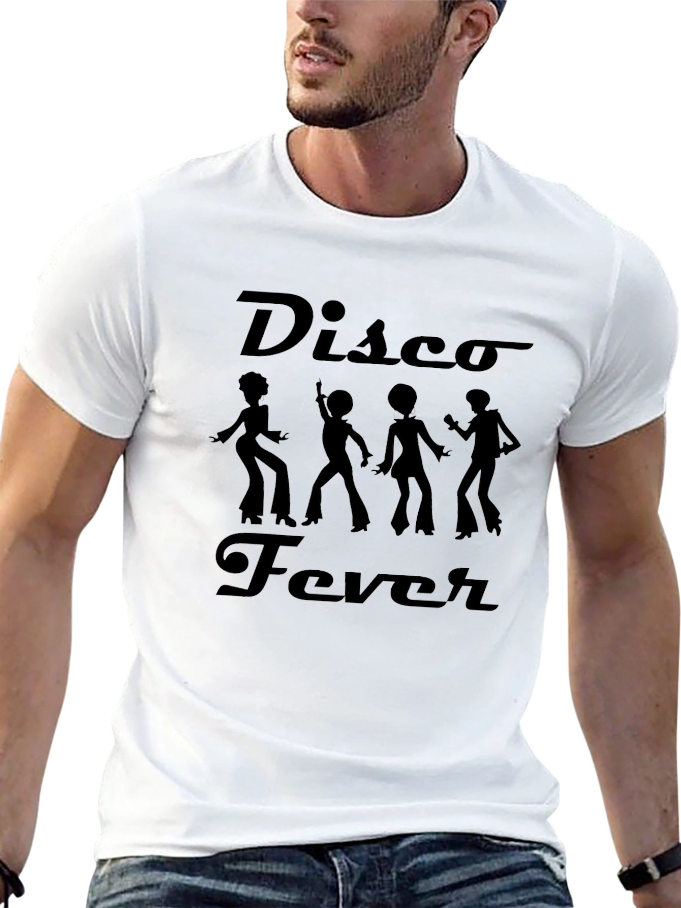 Disco Fever Black T-Shirt