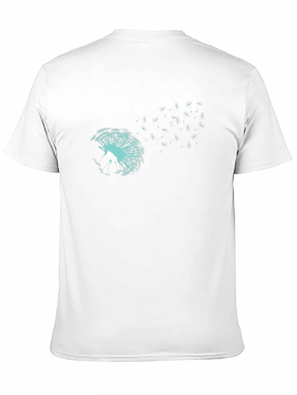 Dandelion Wish Black T-Shirt