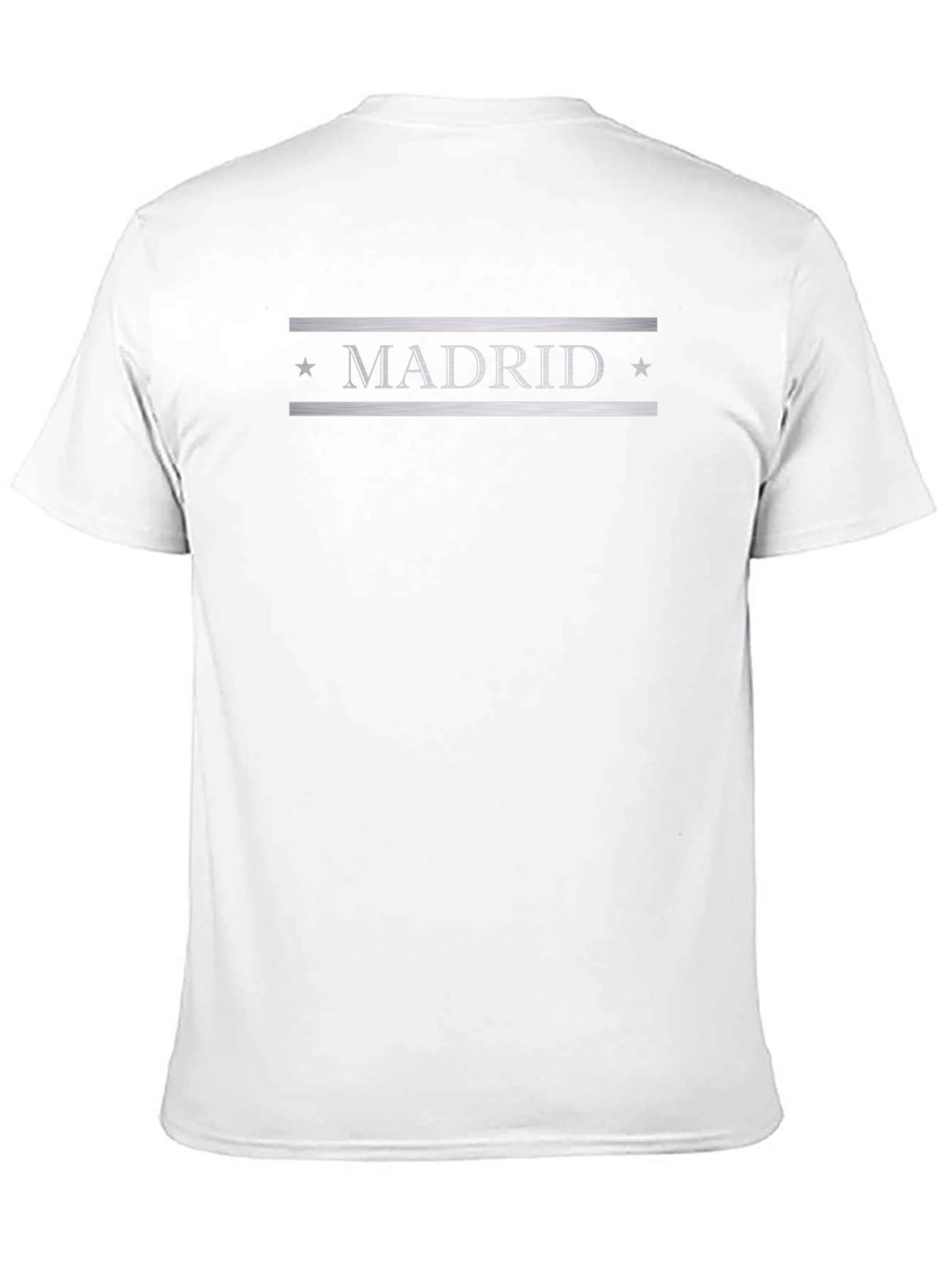 Madrid Graphic Tee - Stylish Black T-Shirt
