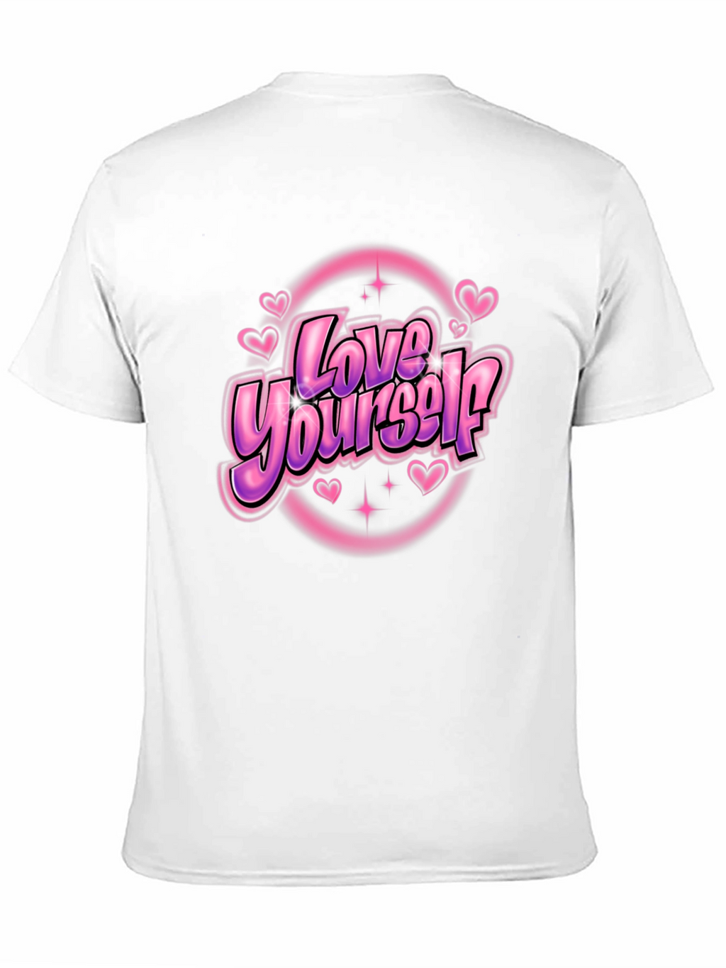 Love Yourself Black Graphic Tee