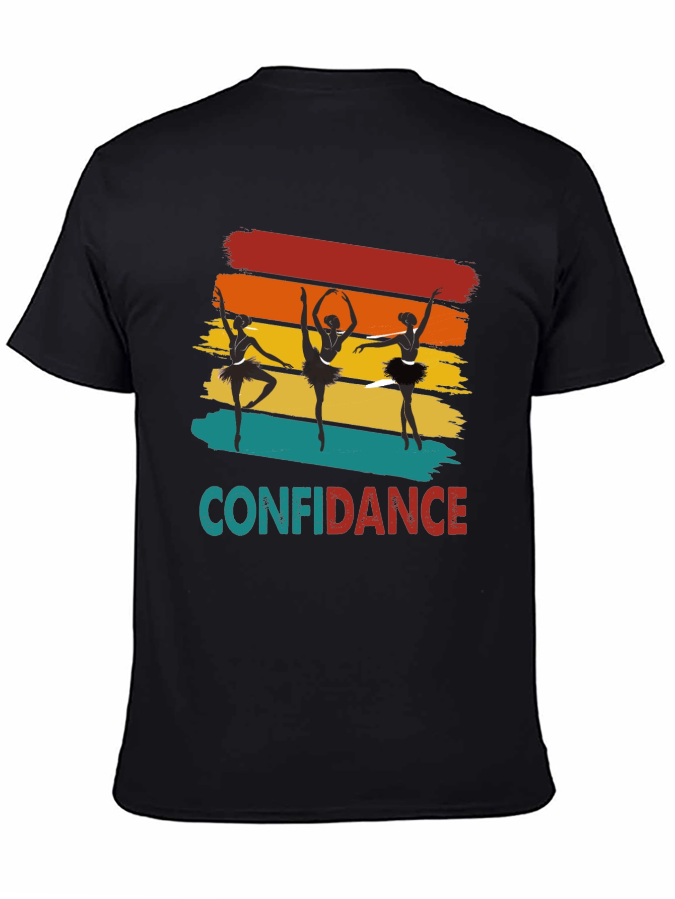 Confidence Ballerina T-Shirt - Vintage Style