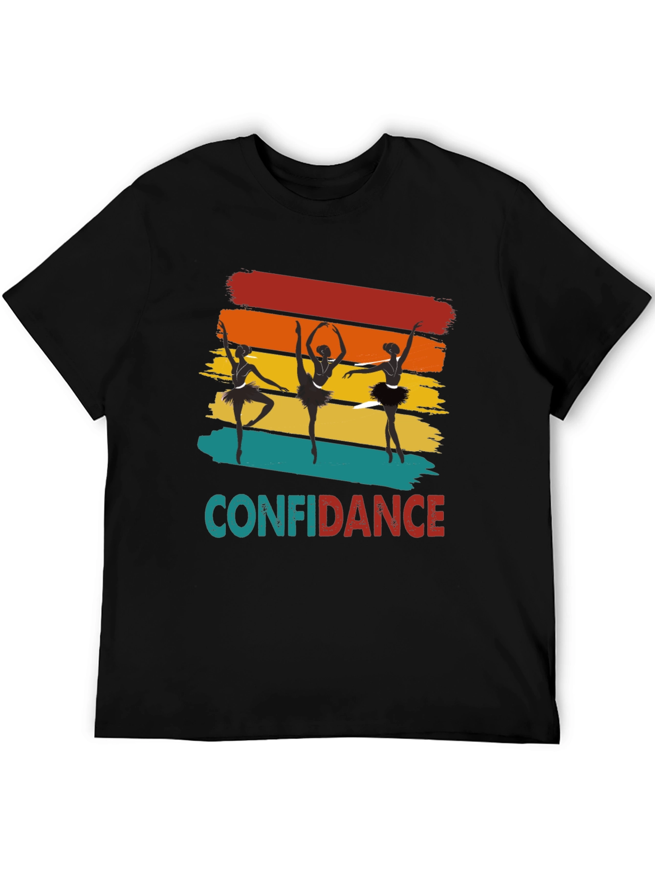Confidence Ballerina T-Shirt - Vintage Style