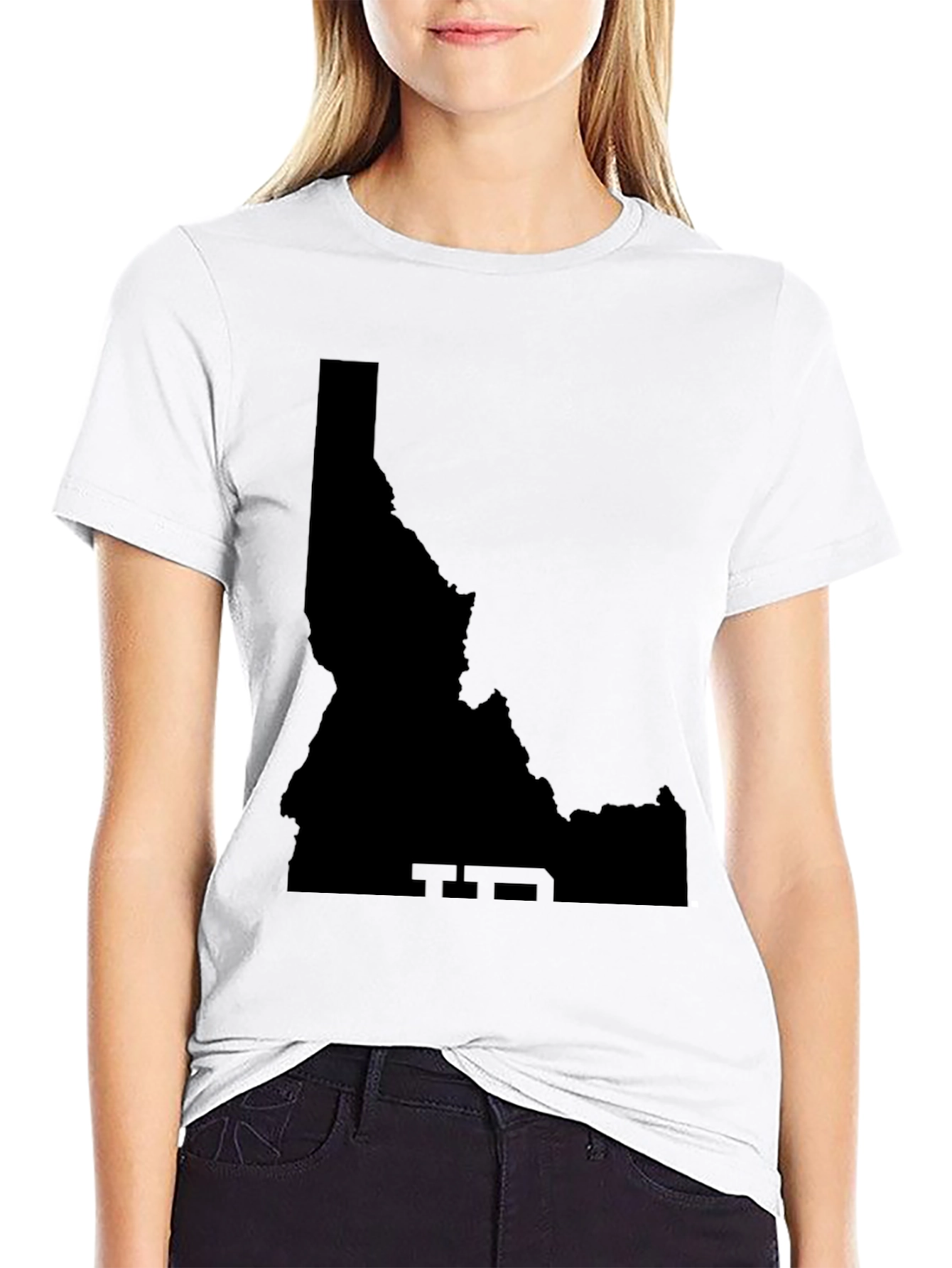 Idaho State Outline Graphic Tee