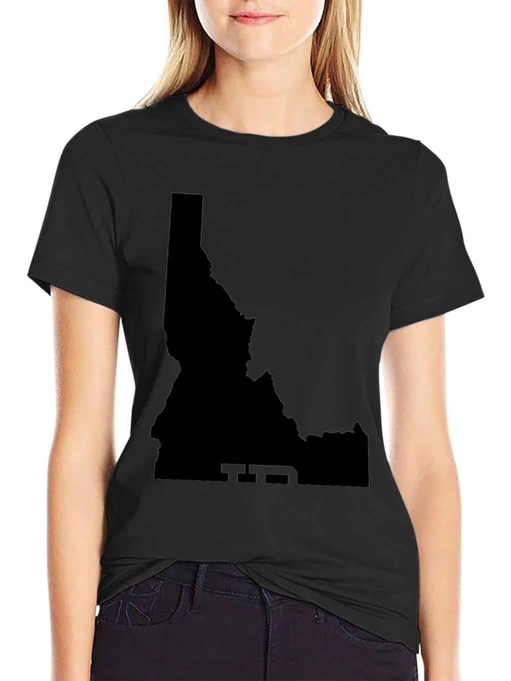 Idaho State Outline Graphic Tee