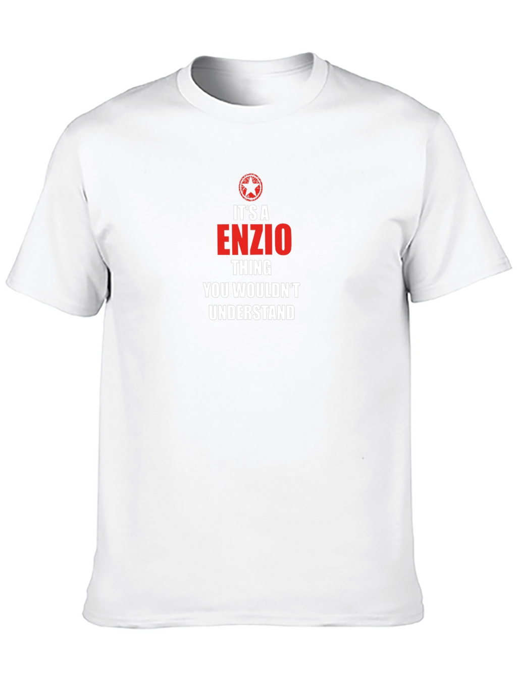 Its A Enzio Thing T-Shirt - Premium Cotton