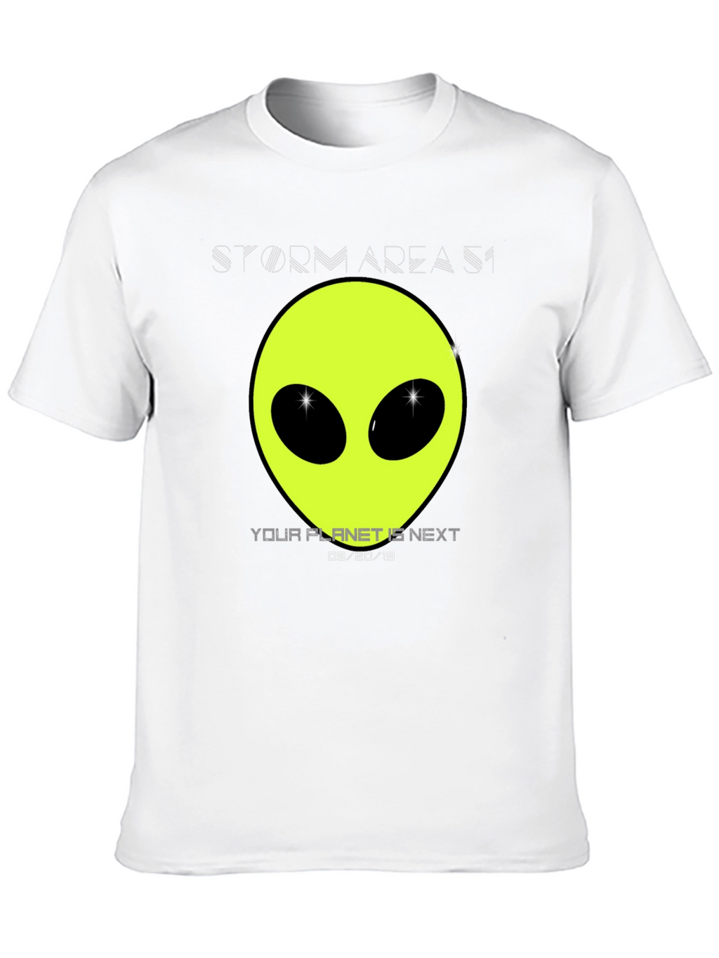 Storm Area 51 Alien Graphic Tee