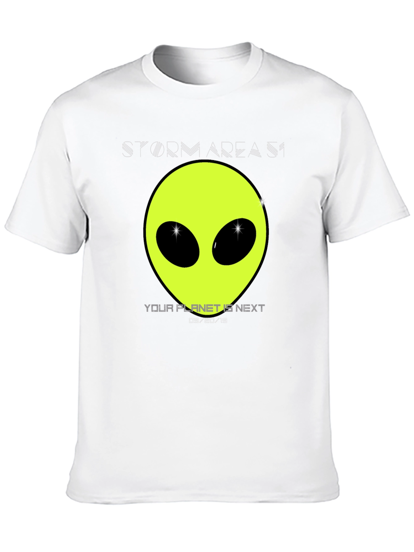 Storm Area 51 Alien Graphic Tee