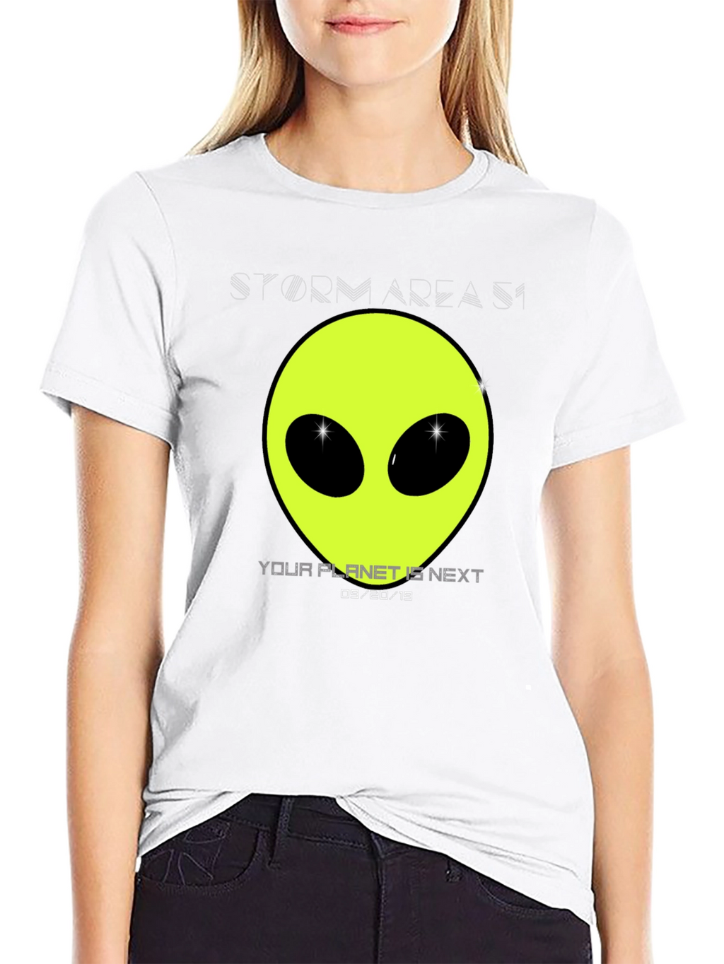 Storm Area 51 Alien Graphic Tee