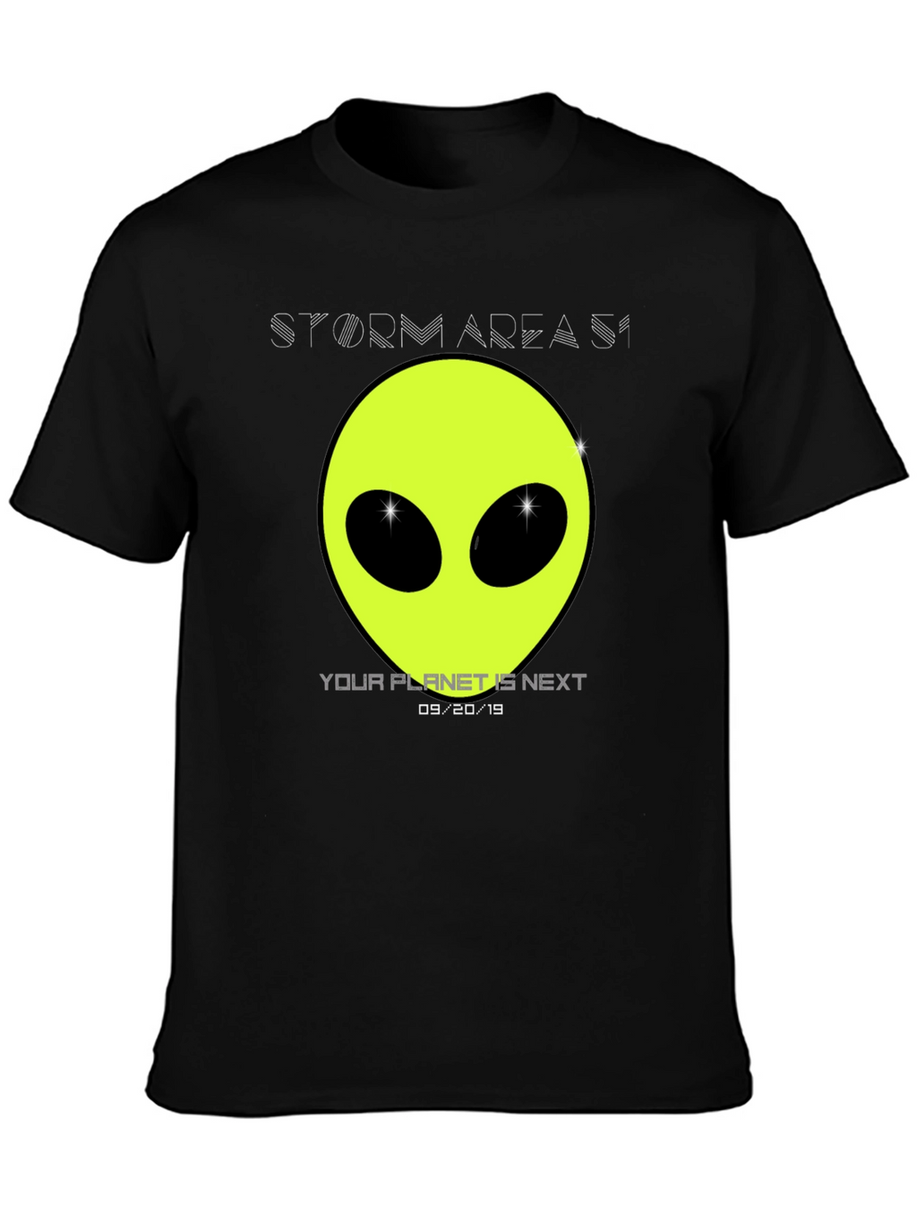 Storm Area 51 Alien Graphic Tee