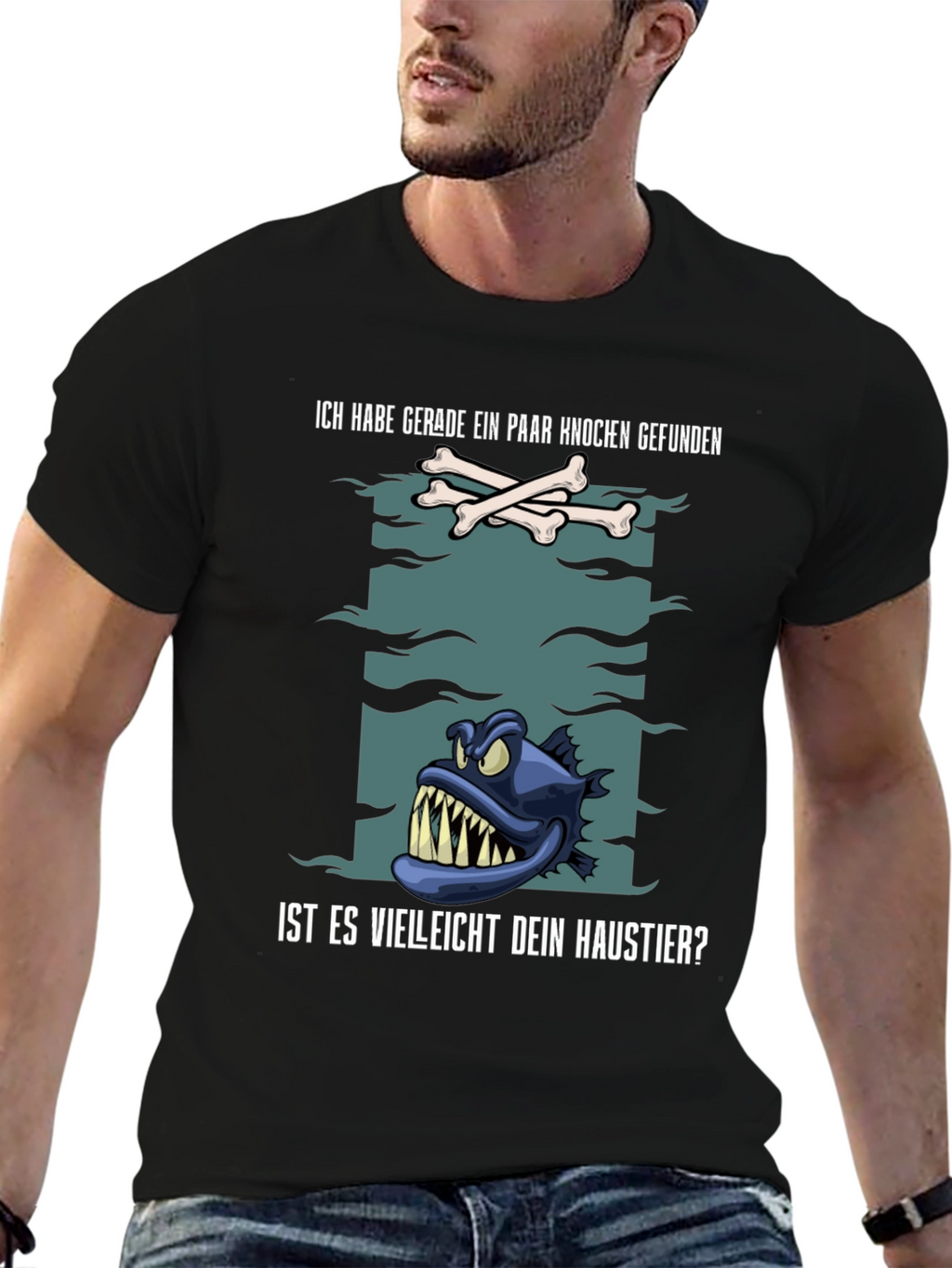 Humorous Fish Pet T-Shirt