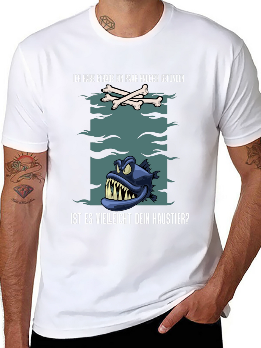 Humorous Fish Pet T-Shirt