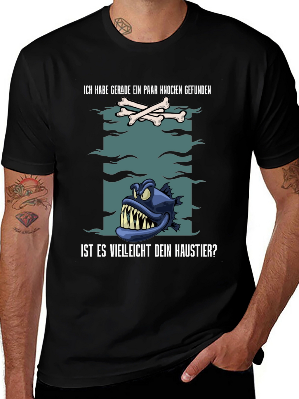 Humorous Fish Pet T-Shirt