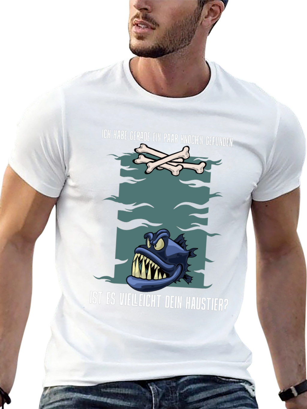 Humorous Fish Pet T-Shirt