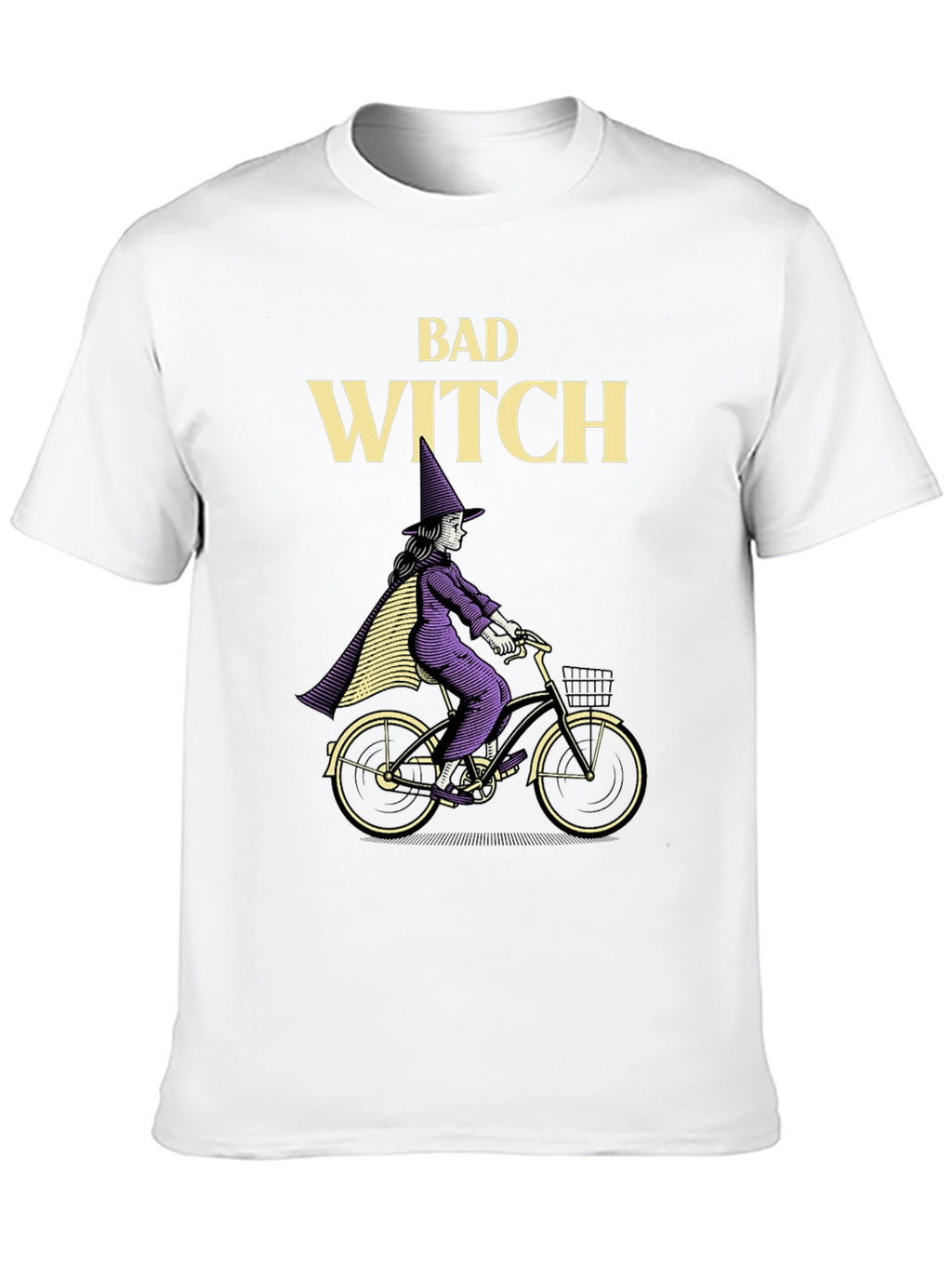 Bad Witch T-Shirt - Halloween Bike Ride Tee