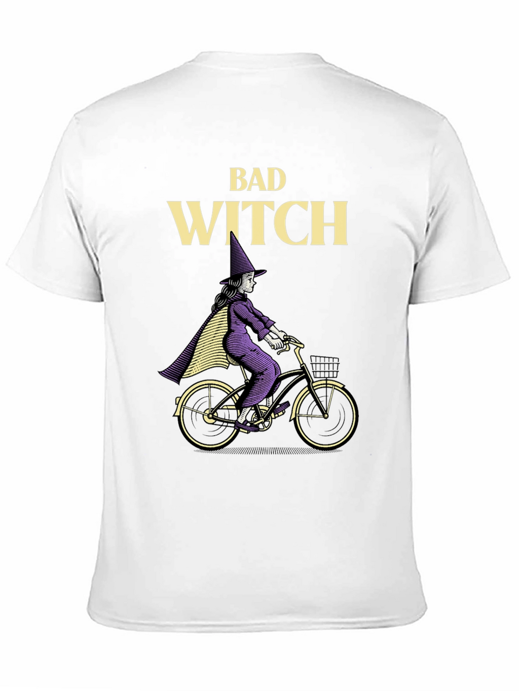 Bad Witch T-Shirt - Halloween Bike Ride Tee