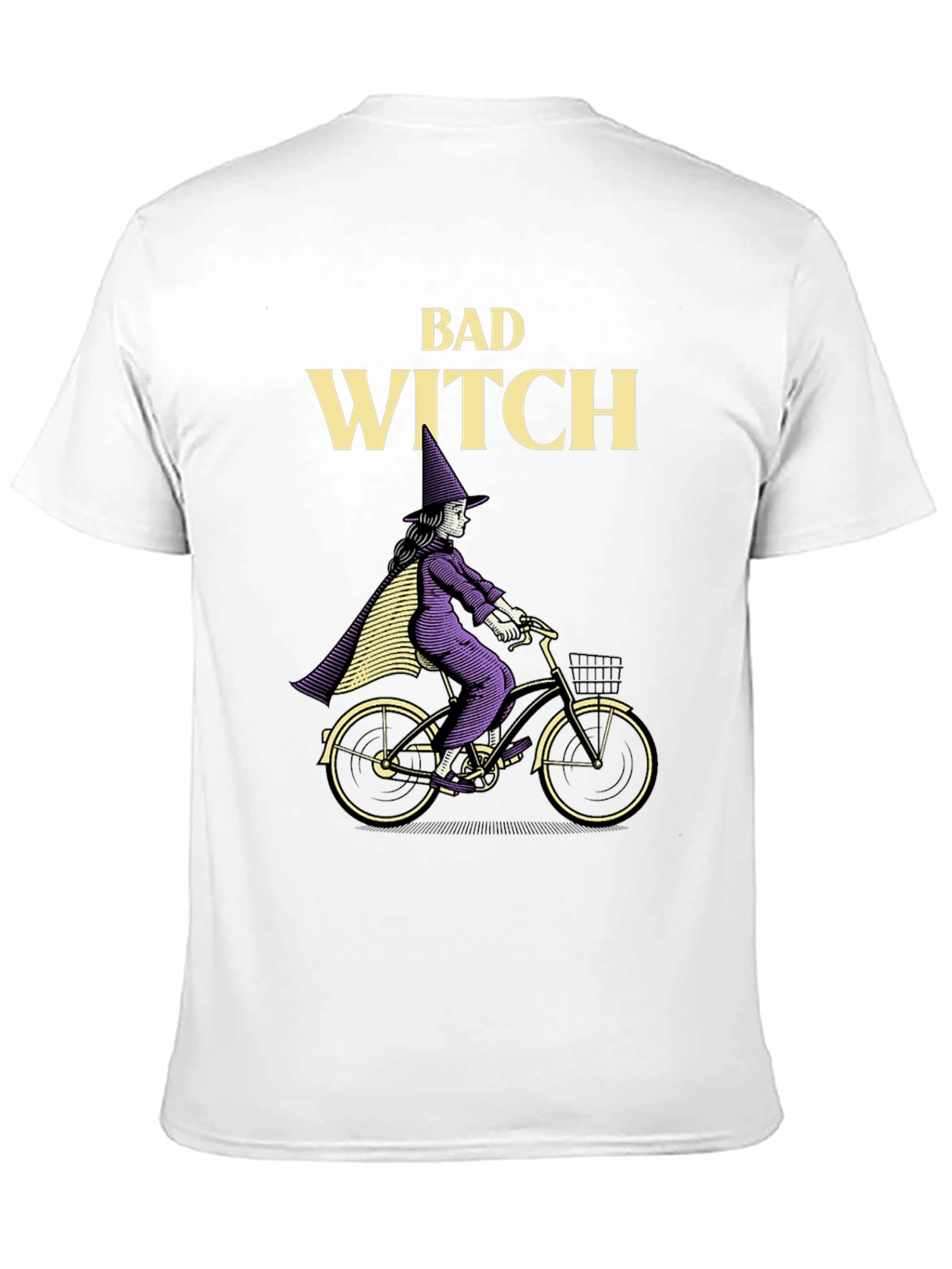 Bad Witch T-Shirt - Halloween Bike Ride Tee
