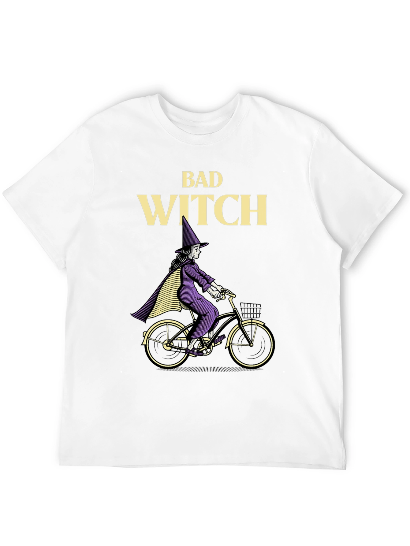 Bad Witch T-Shirt - Halloween Bike Ride Tee