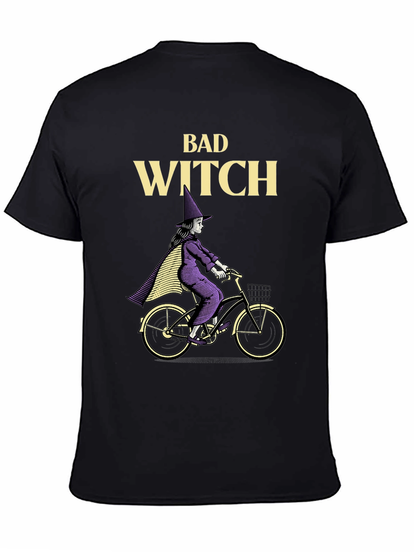 Bad Witch T-Shirt - Halloween Bike Ride Tee