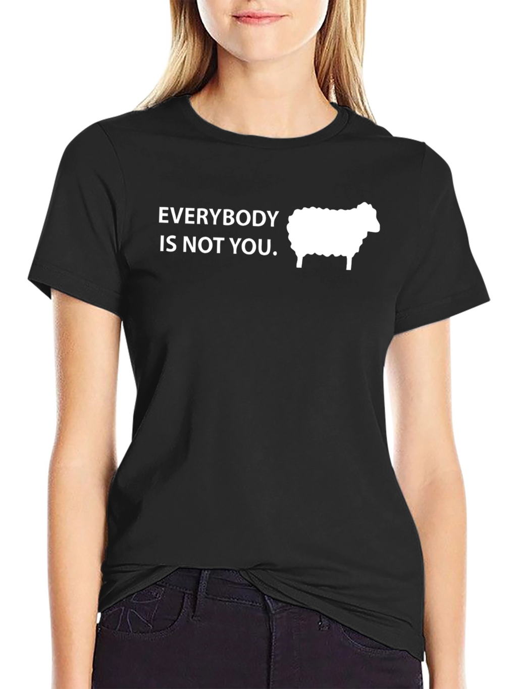 Everybody is Not You Sheep Tee