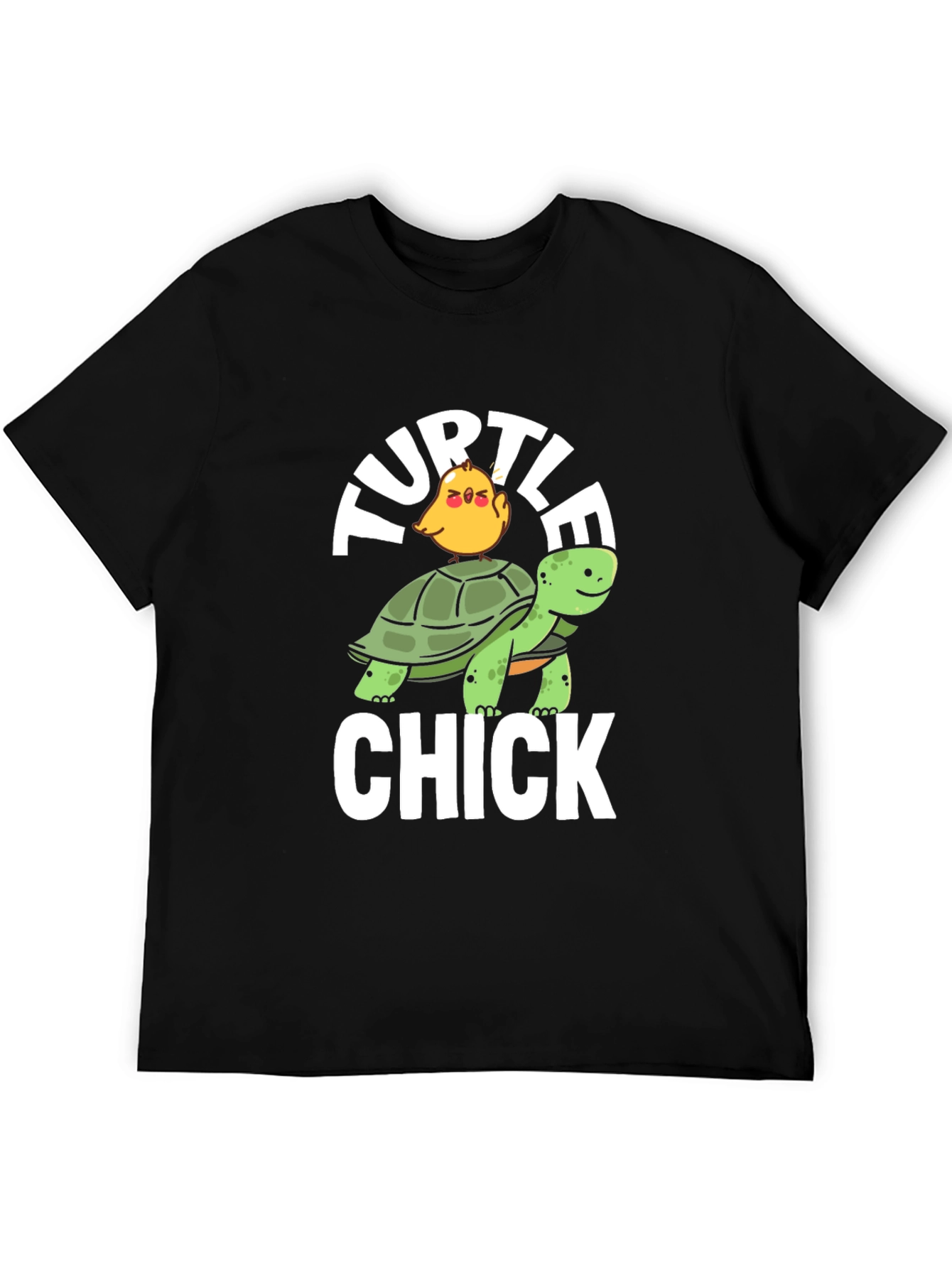 Turtle Chick T-Shirt - Funny Animal Graphic Tee
