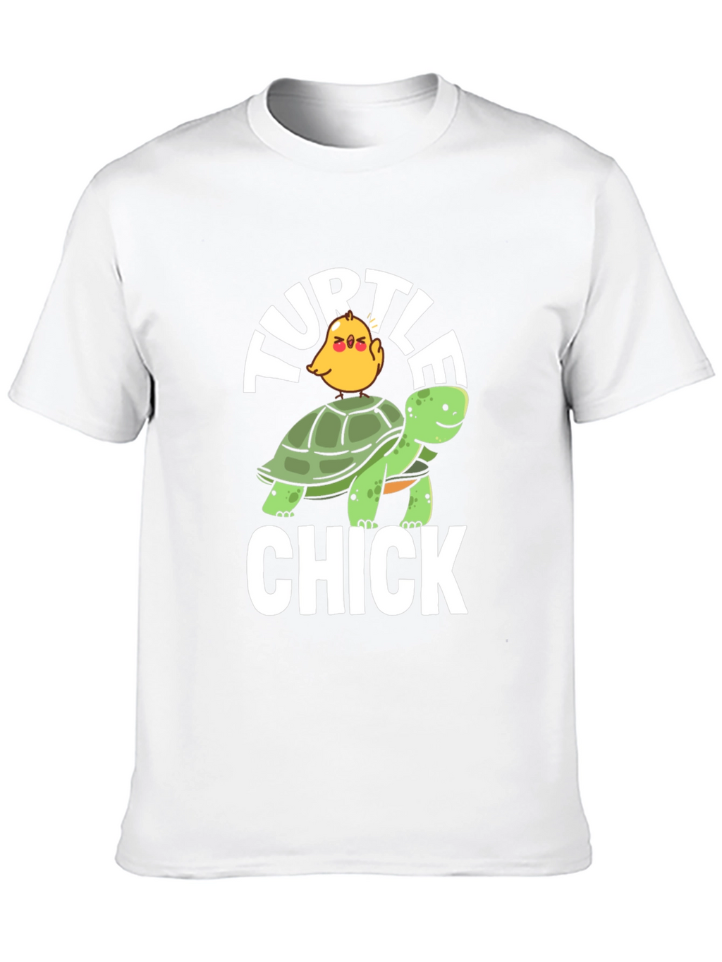 Turtle Chick T-Shirt - Funny Animal Graphic Tee