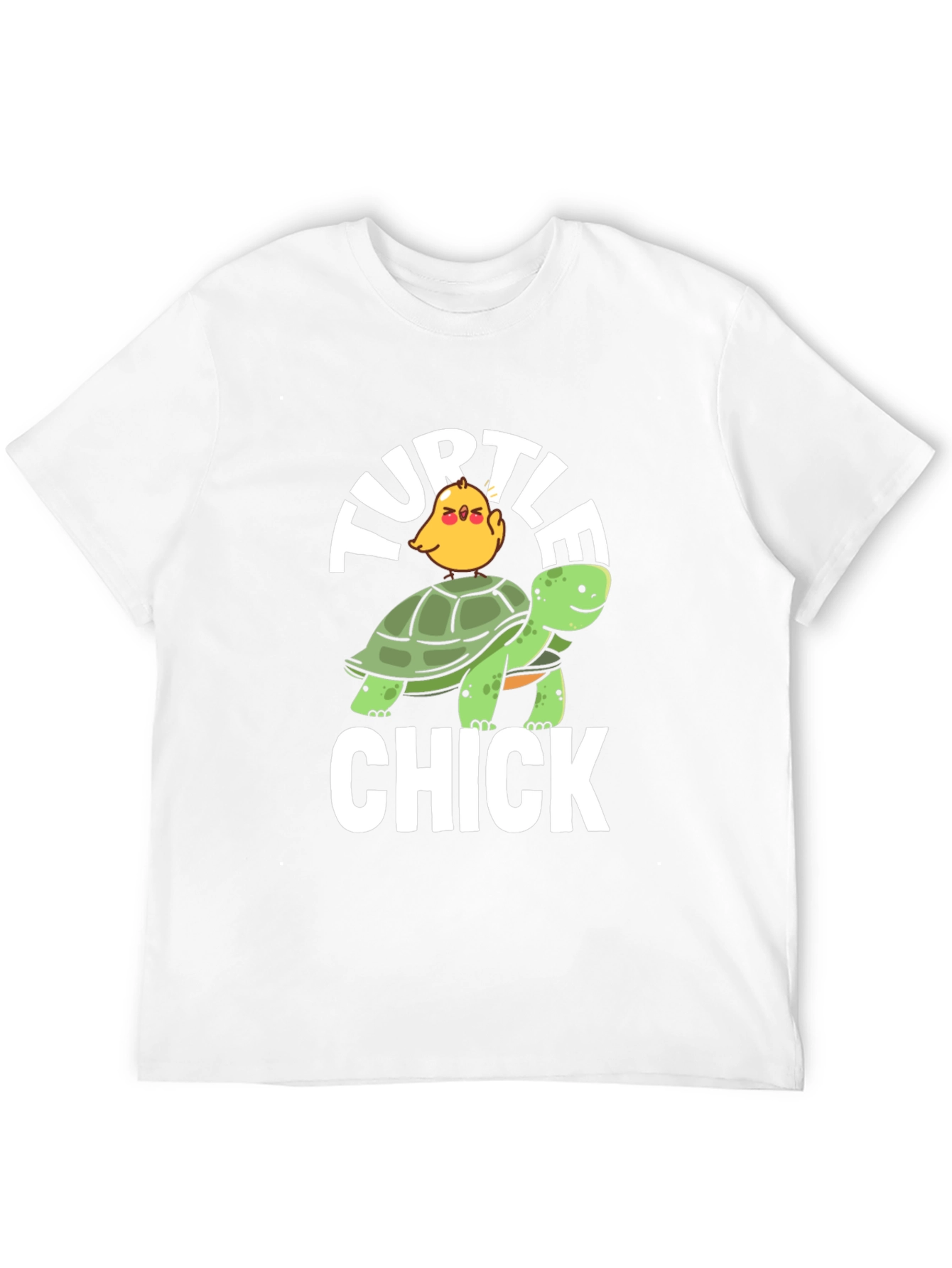 Turtle Chick T-Shirt - Funny Animal Graphic Tee