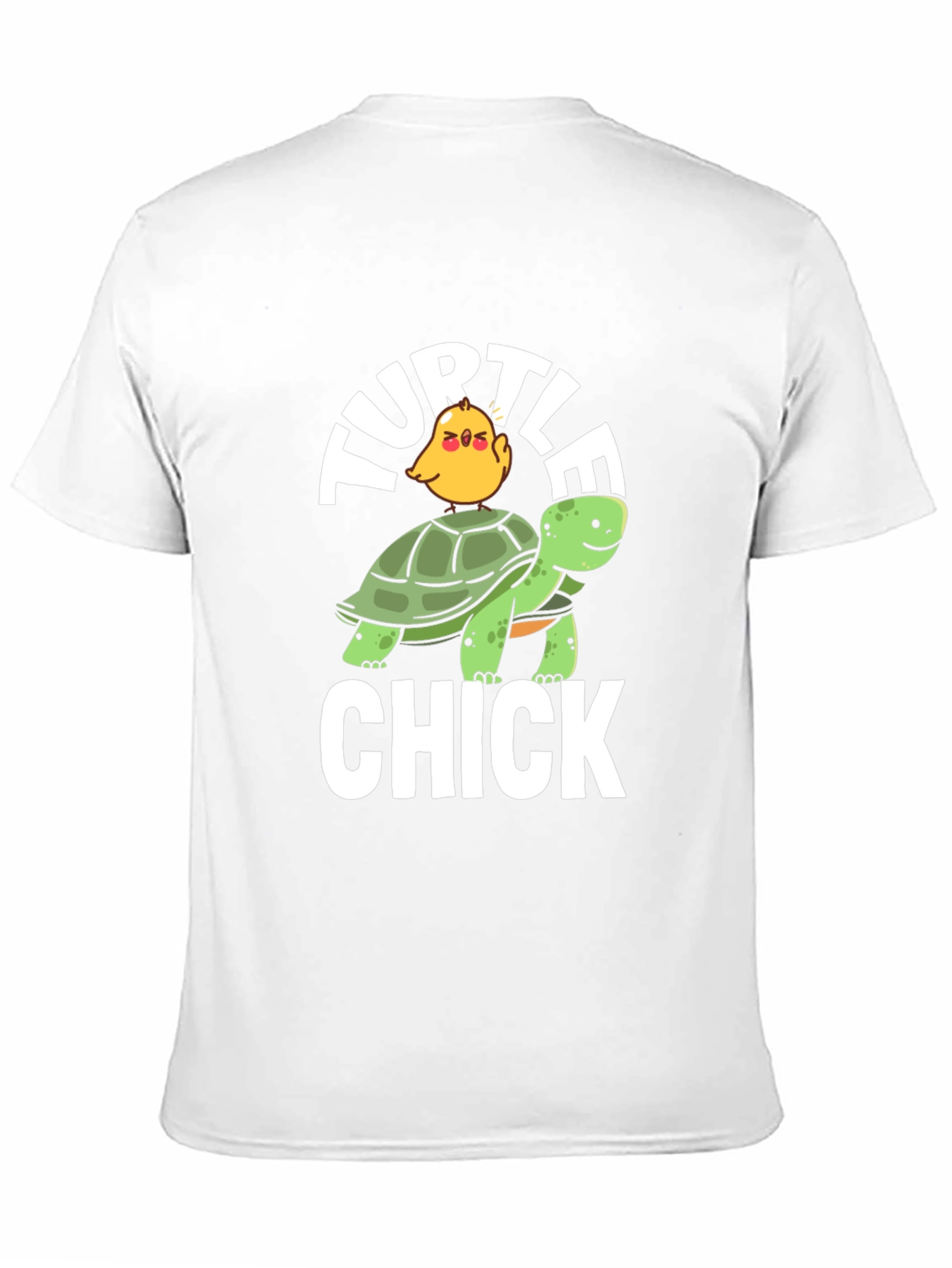 Turtle Chick T-Shirt - Funny Animal Graphic Tee