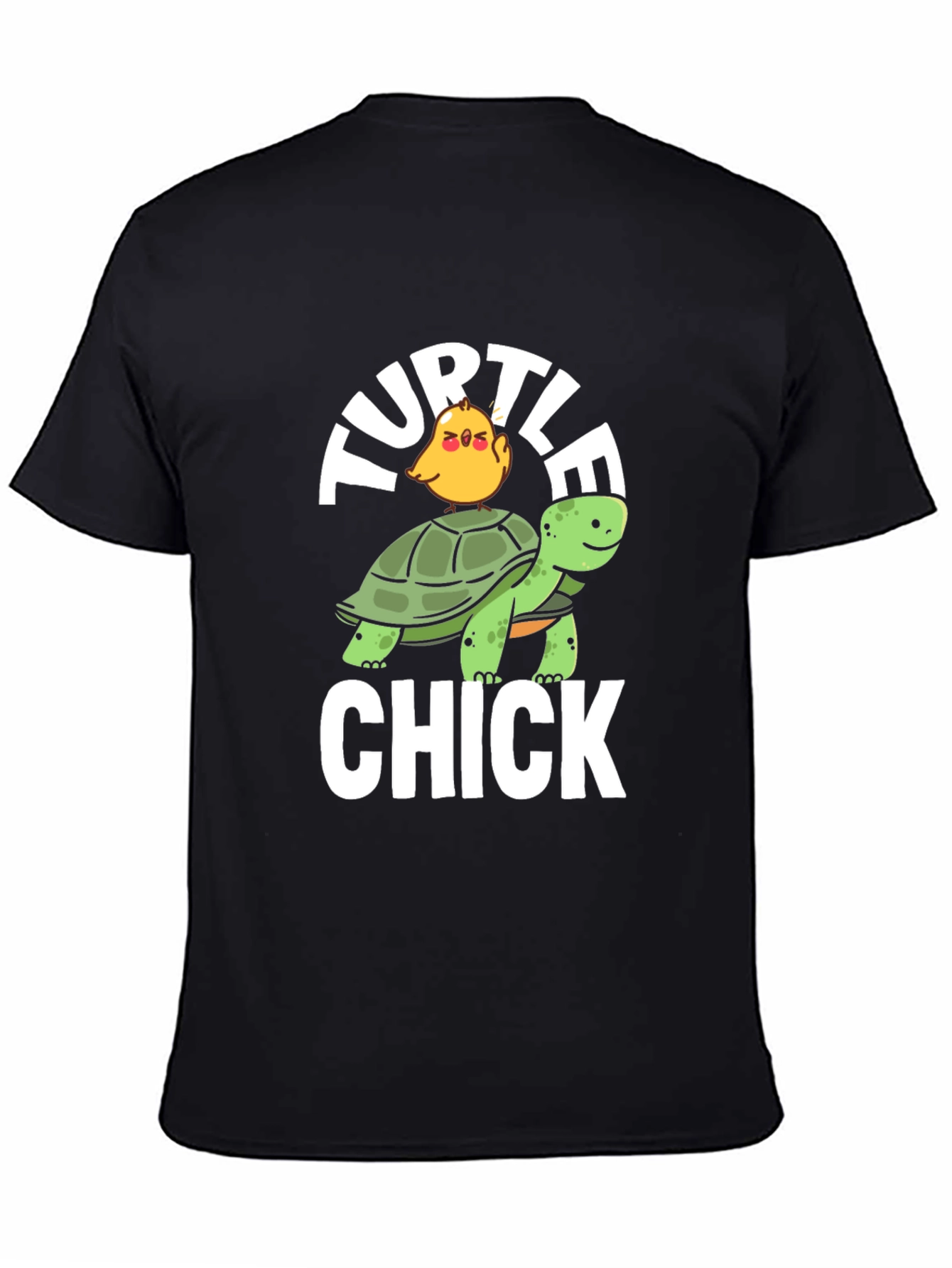 Turtle Chick T-Shirt - Funny Animal Graphic Tee