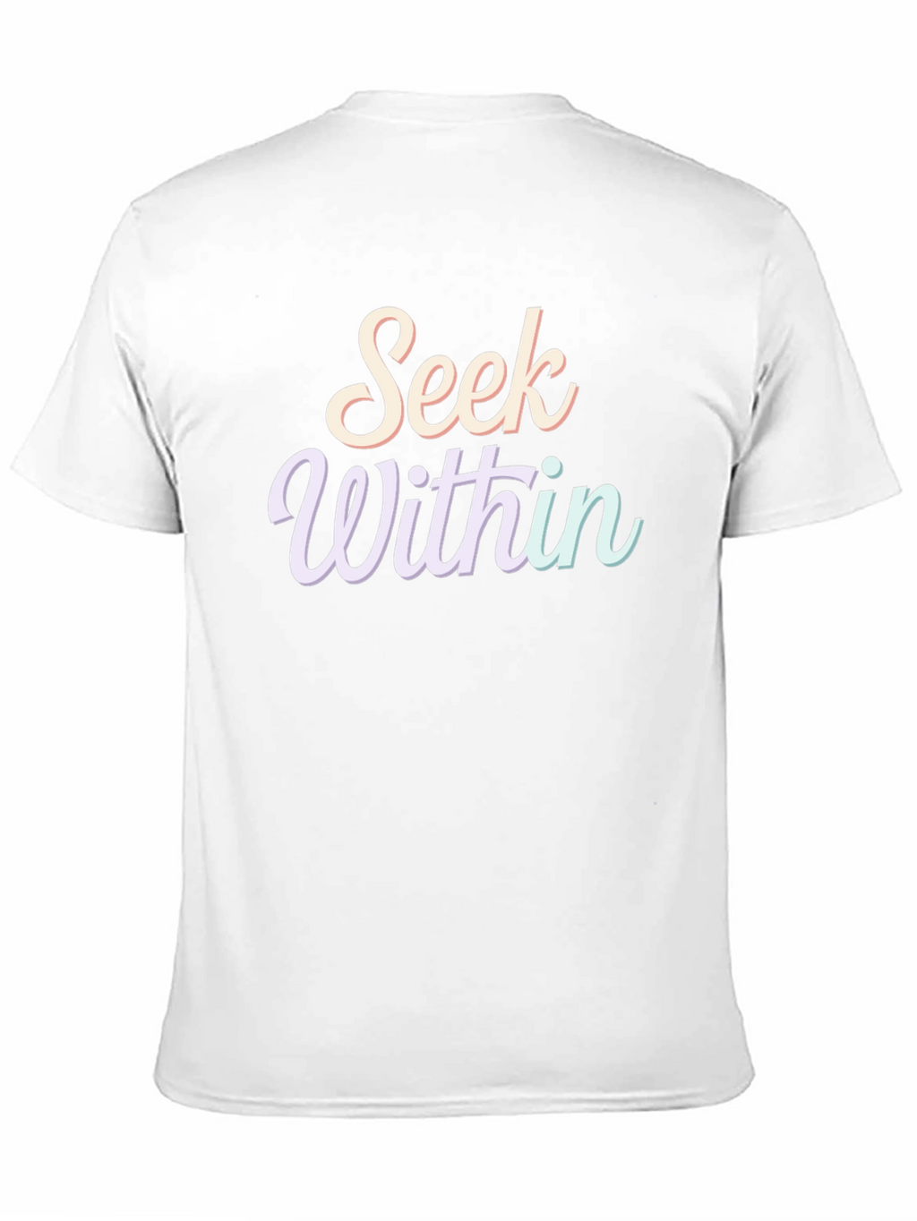 Seek Within T-Shirt - Spiritual Black Tee