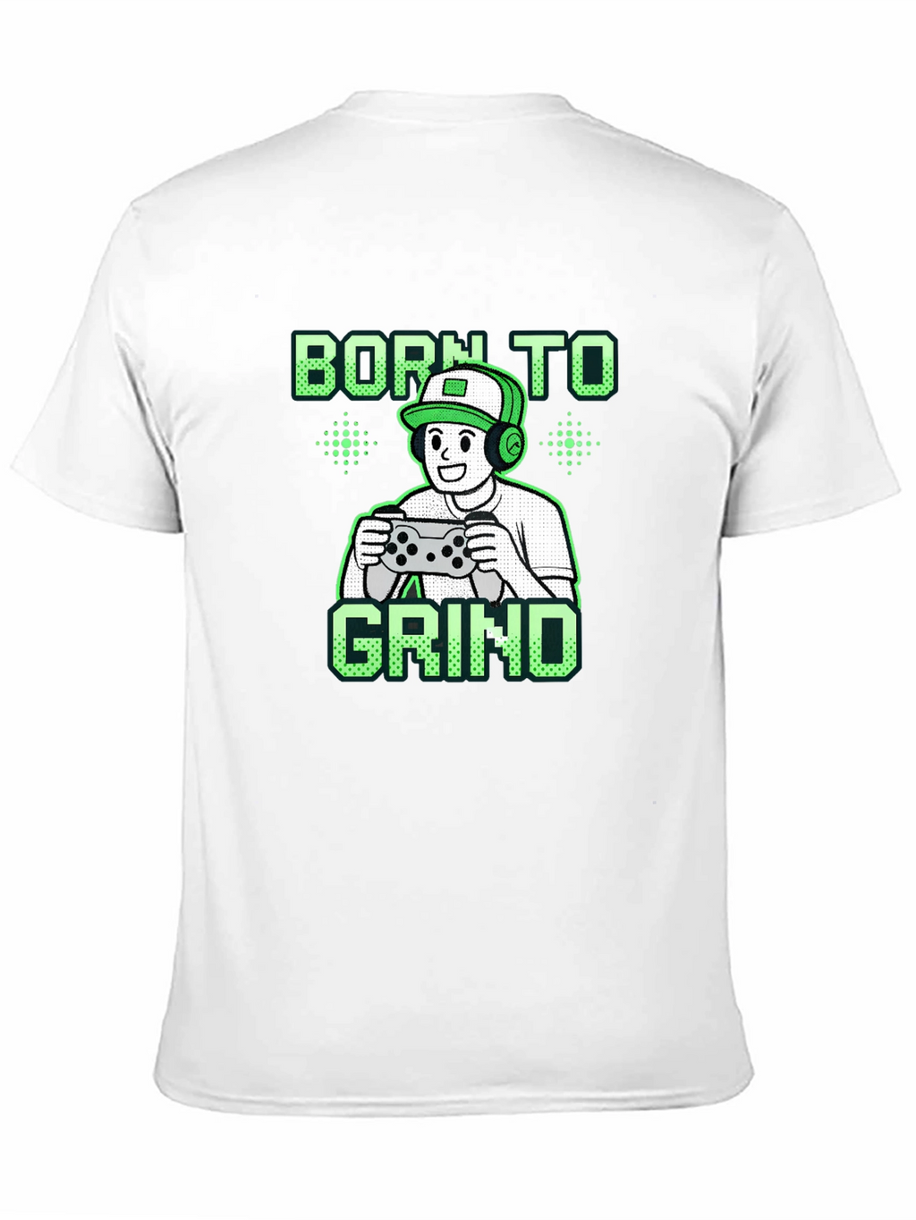 Born to Grind Gamer Black T-Shirt