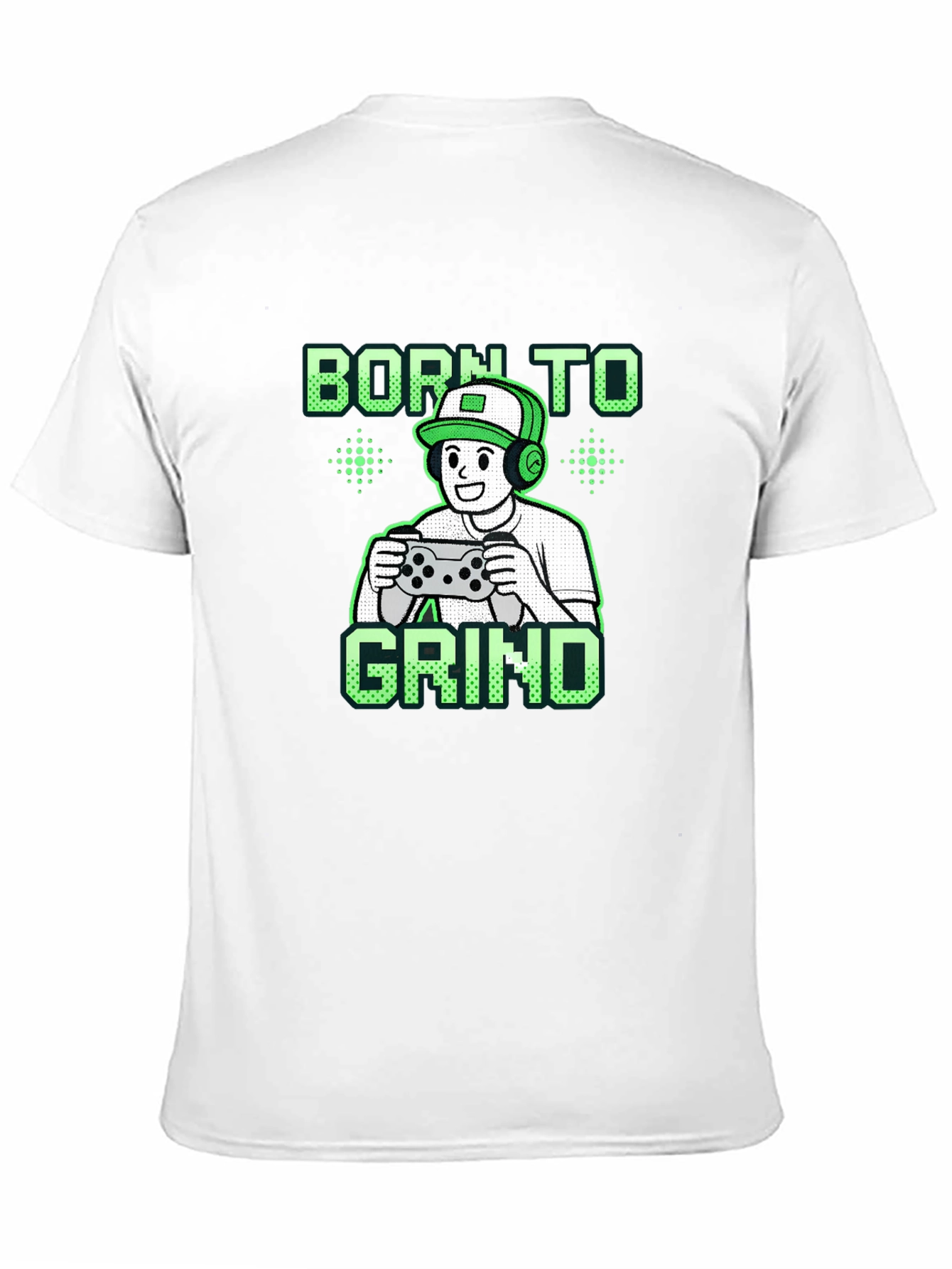Born to Grind Gamer Black T-Shirt