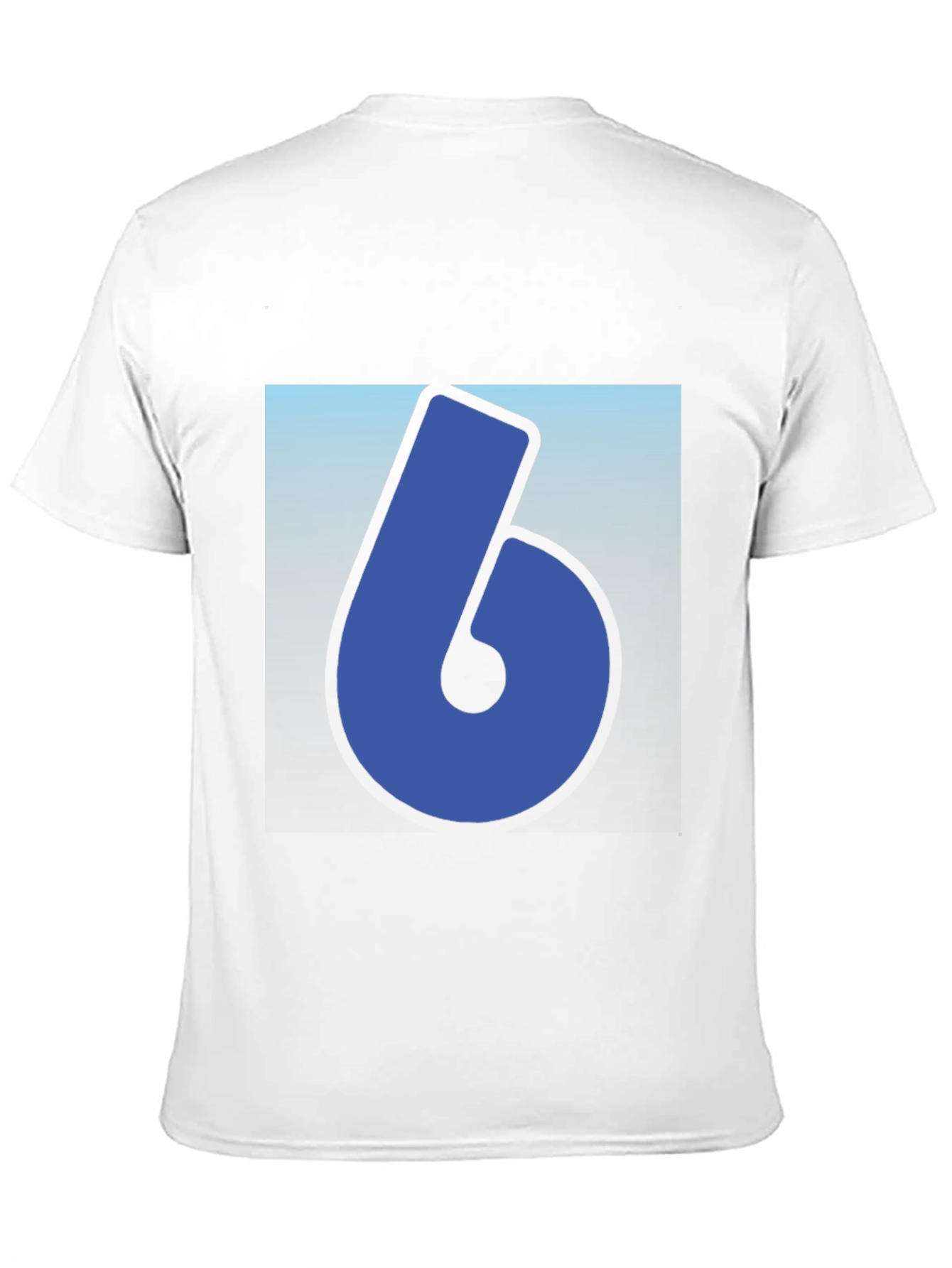 Cool Number 6 Graphic T-Shirt