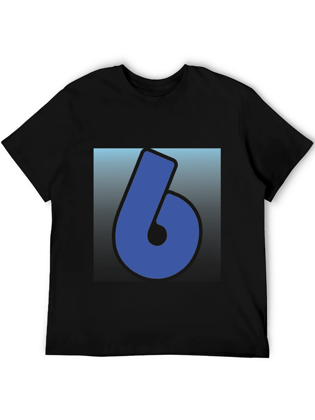 Cool Number 6 Graphic T-Shirt