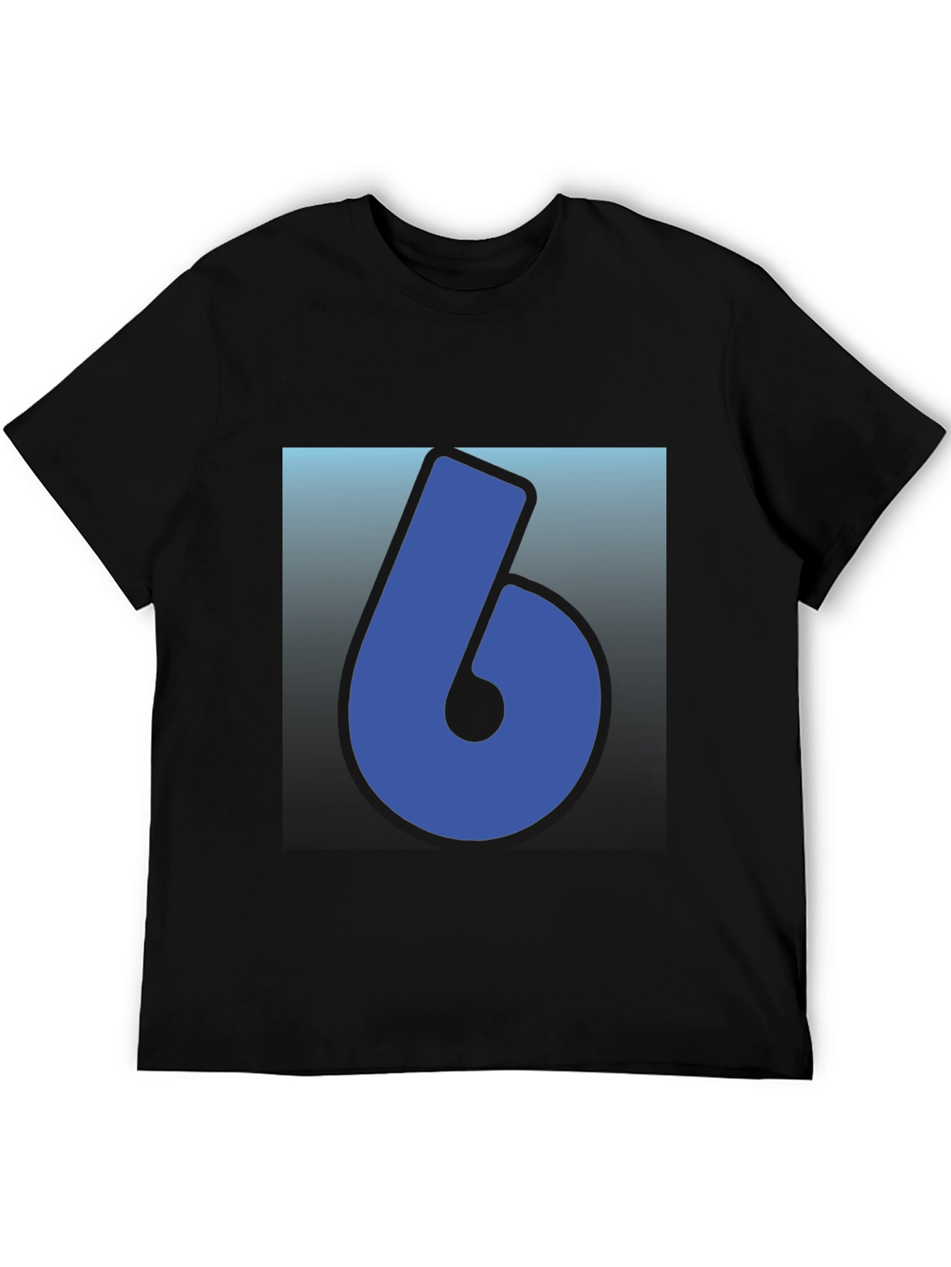Cool Number 6 Graphic T-Shirt