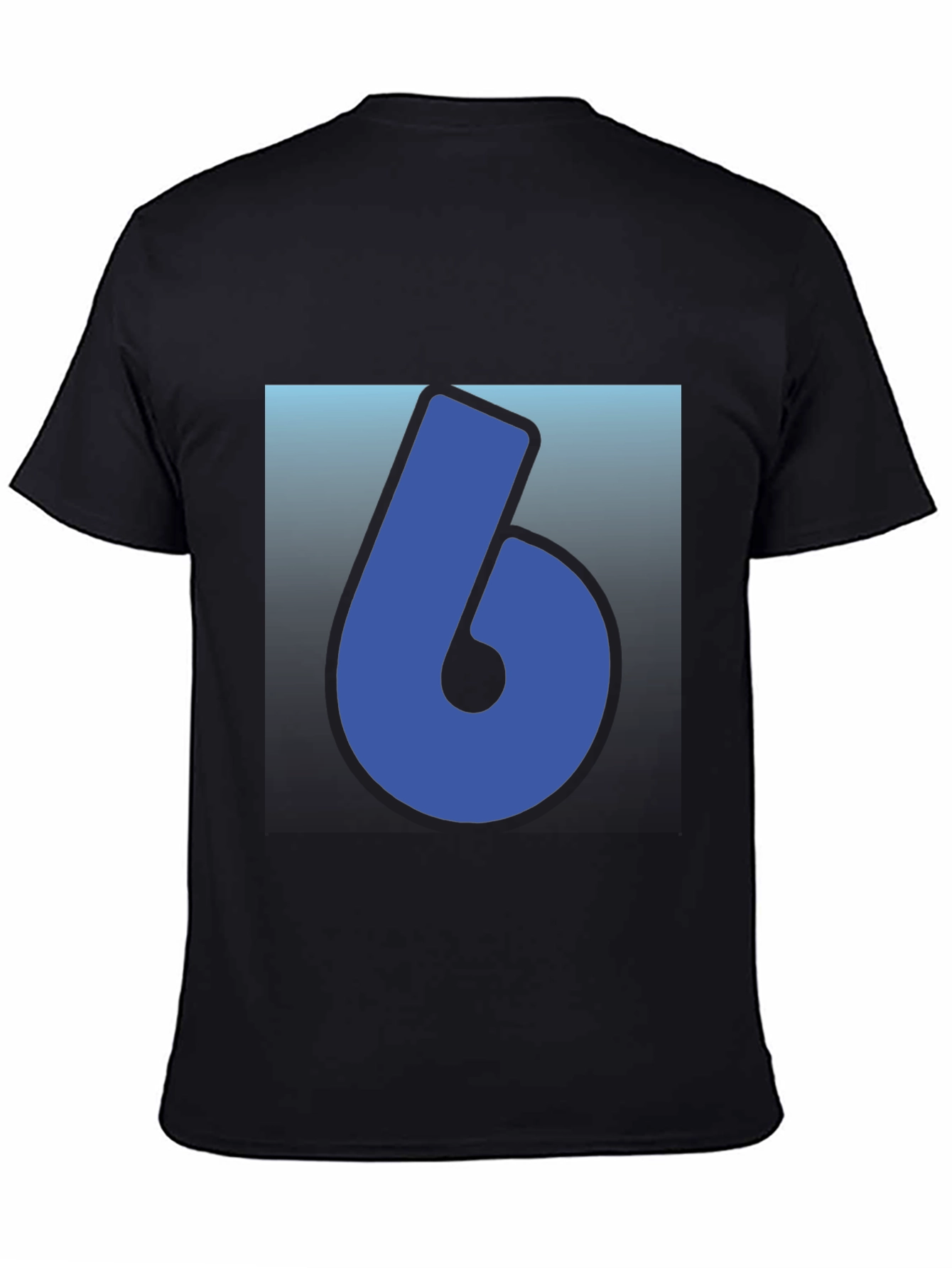 Cool Number 6 Graphic T-Shirt