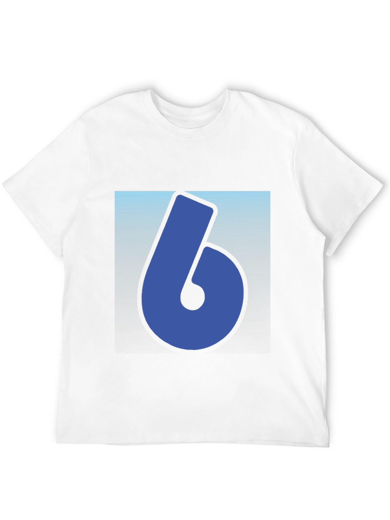Cool Number 6 Graphic T-Shirt