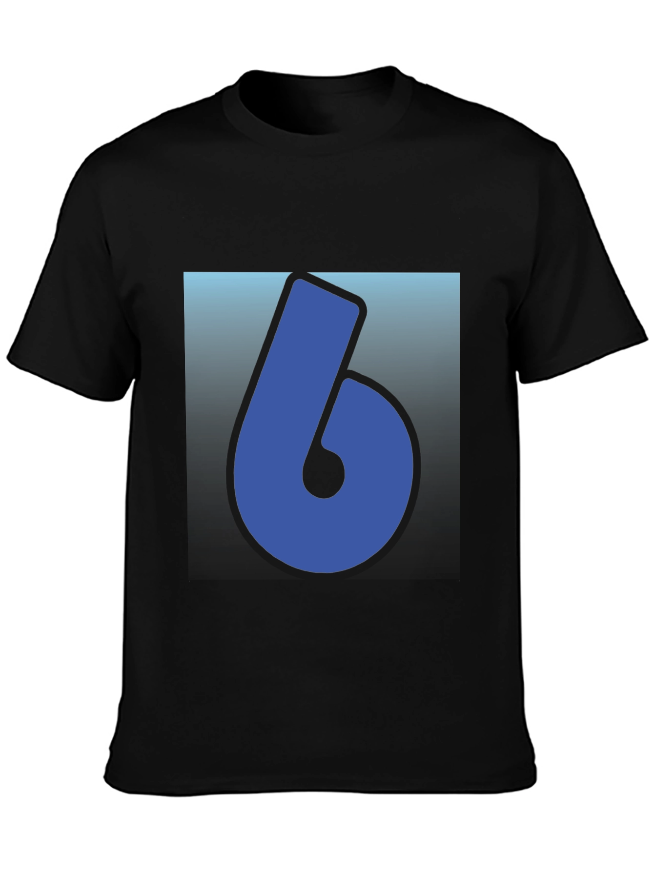 Cool Number 6 Graphic T-Shirt