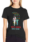 Autism Awareness T-Shirt: Youll Never Walk Alone